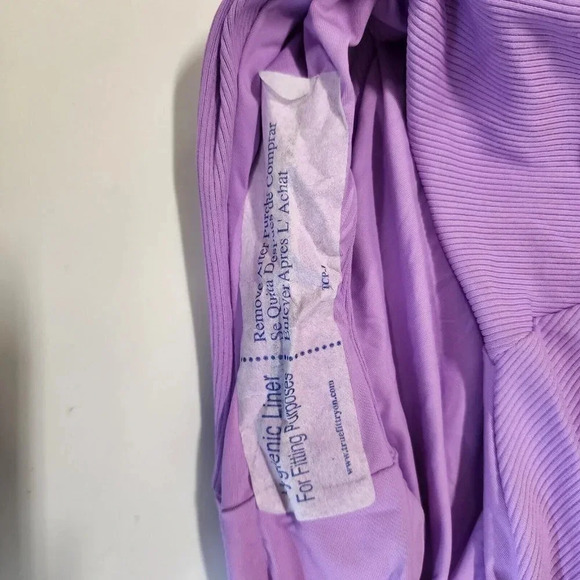 Becca Tessa High Neck One Piece Swimsuit in Orchid Size S NWT $148 - Picture 7 of 12